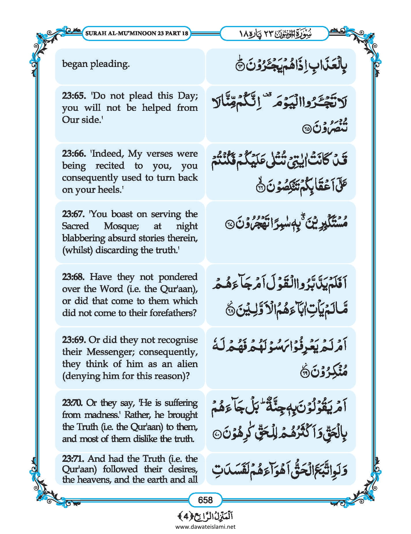 Surah Muminun in English, Listen Audio Mp3 & Download English PDF