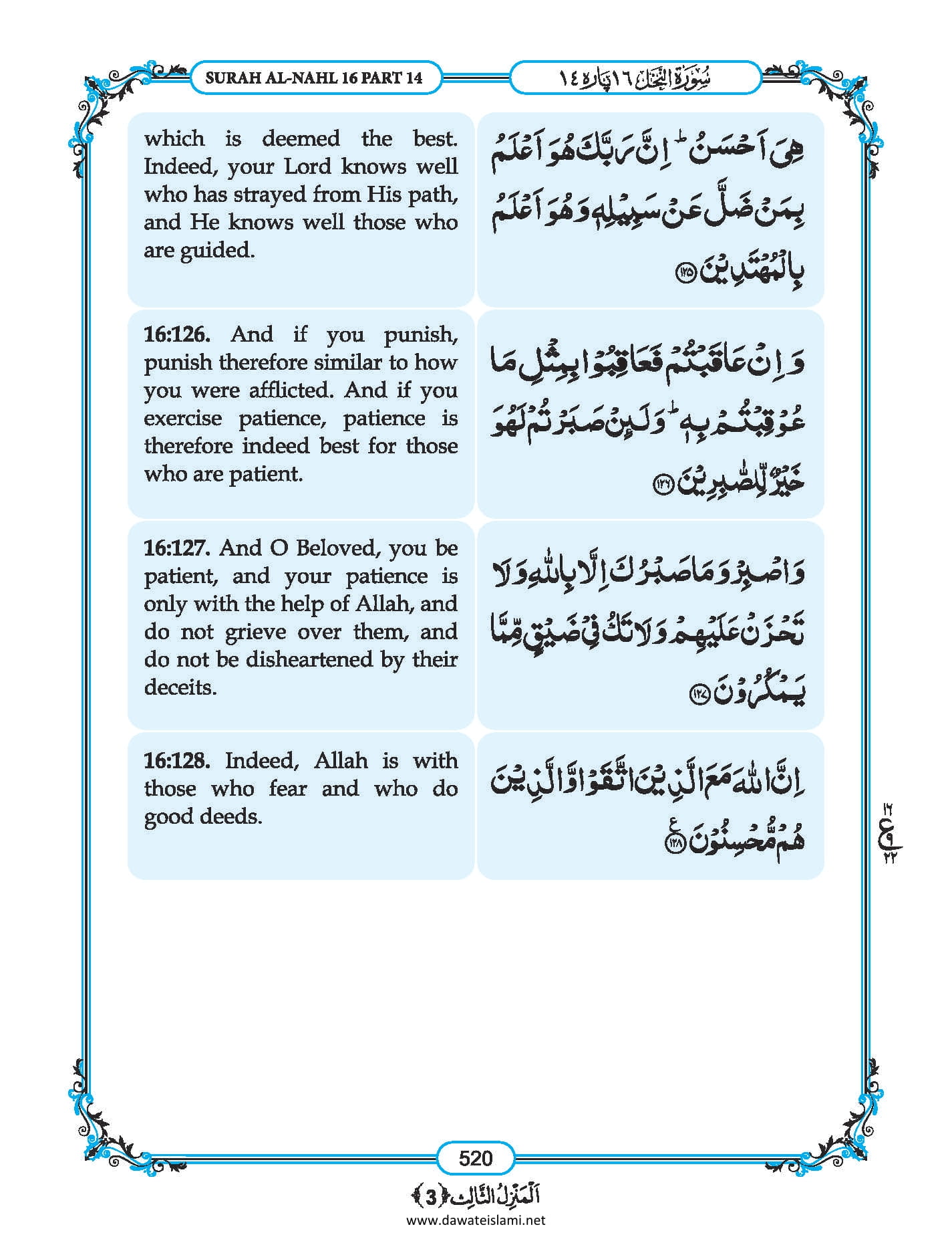 Surah Nahl In English, Listen Audio Mp3 & Download English PDF