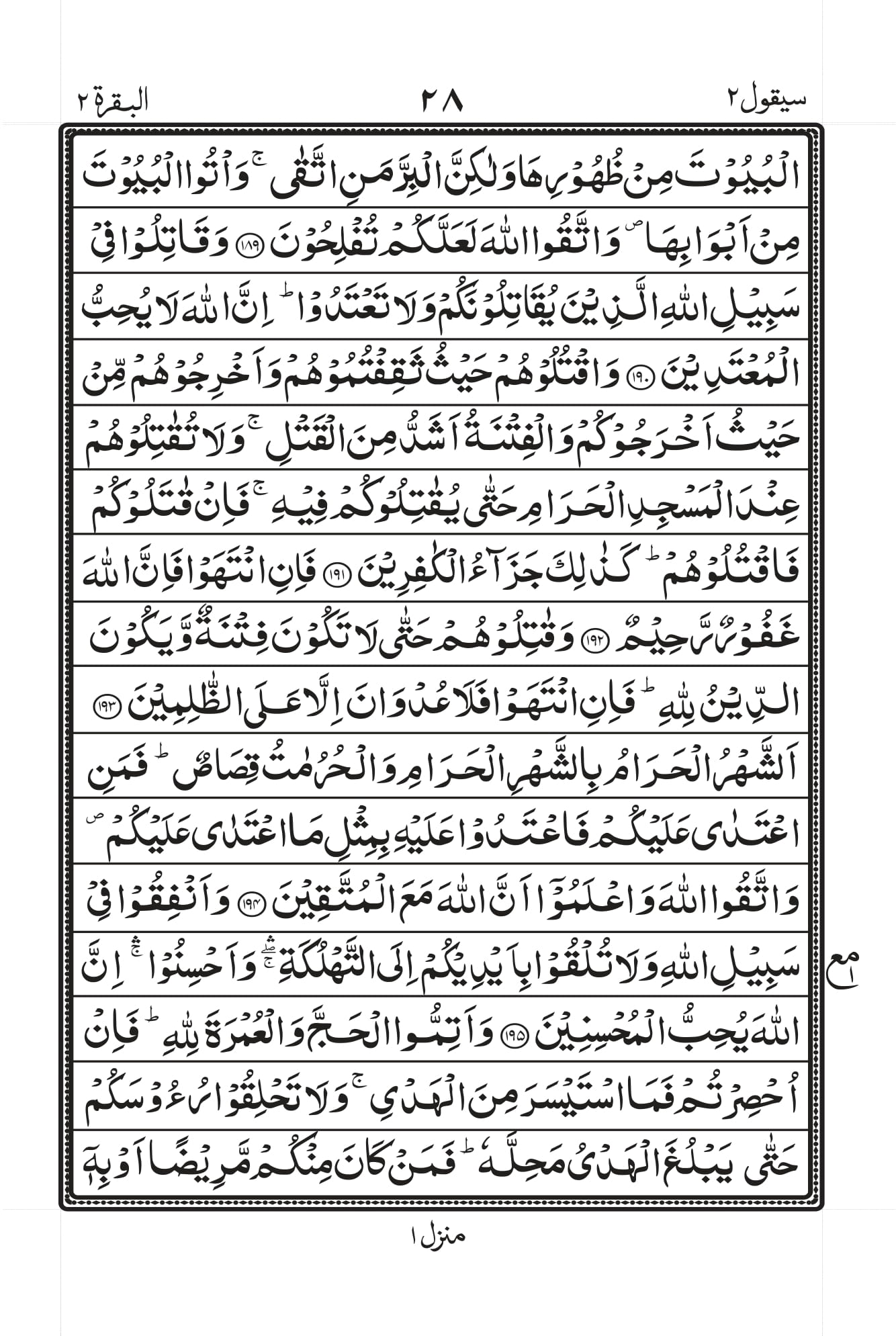 Surah Baqarah 1