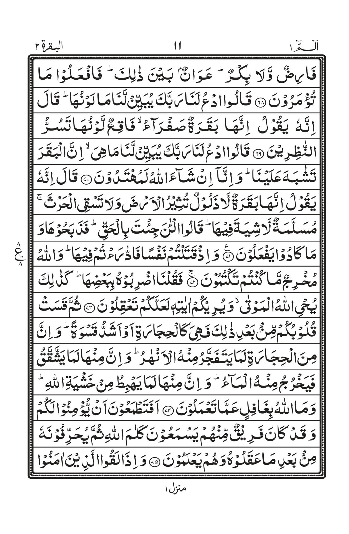 Surah Baqarah 1