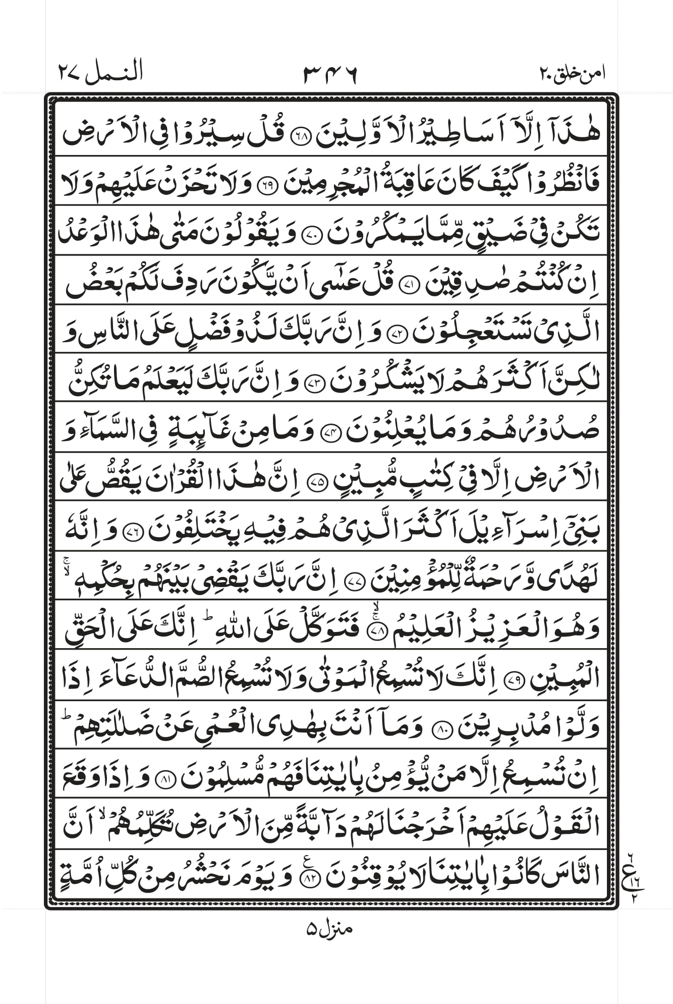 Surah Naml PDF - Read Online, Download & Listen Audio